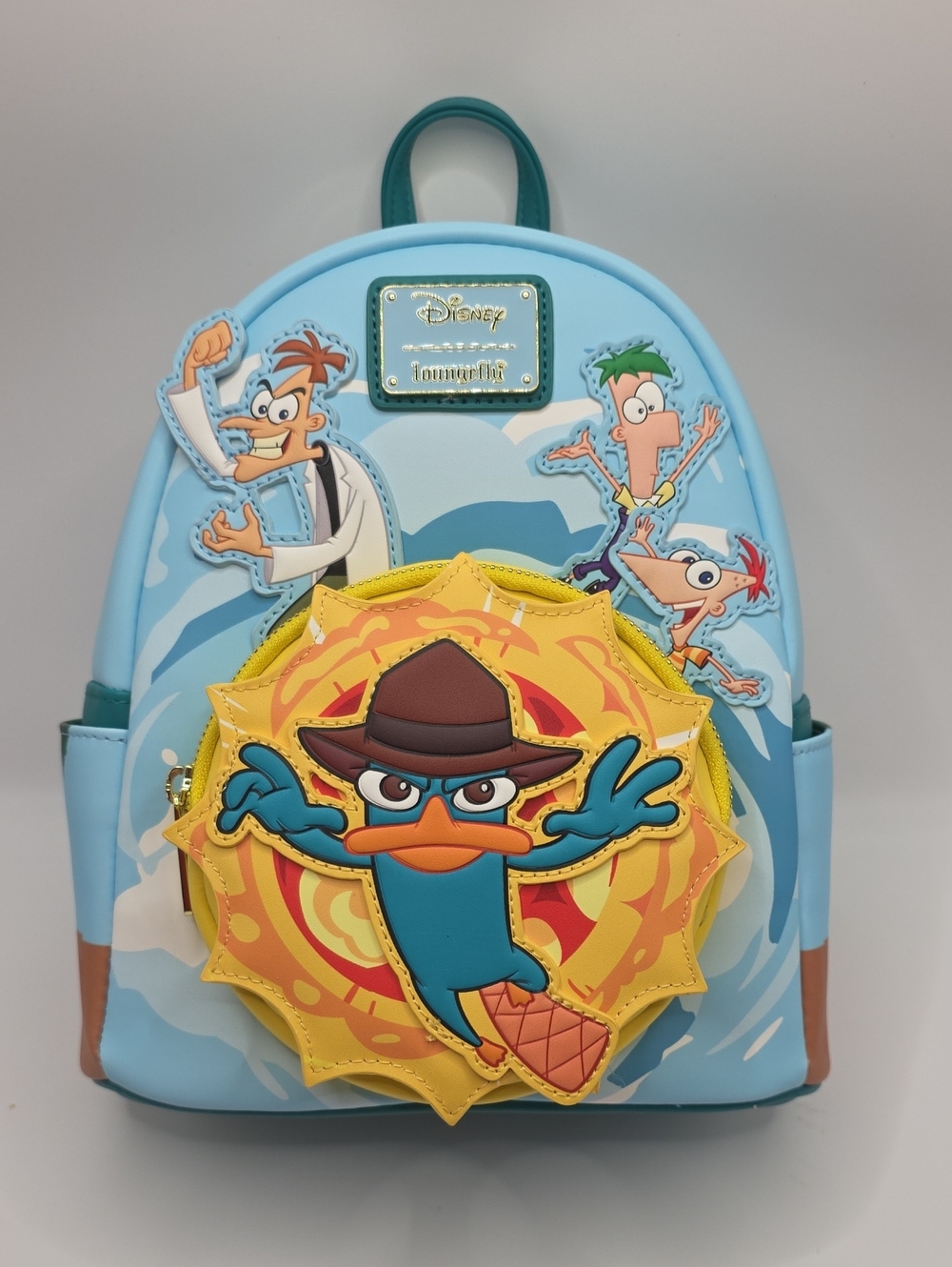 Disney x Loungefly Perry the Platypus/ Phineas & Ferb Lightup Backpack